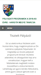 Mobile Screenshot of palyazatok.hargitamegye.ro